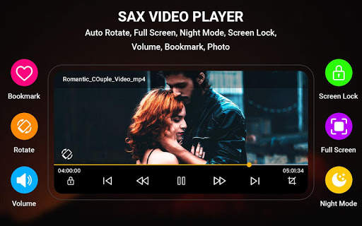 SAX Media Player - All Format HD Video Player 6 تصوير الشاشة