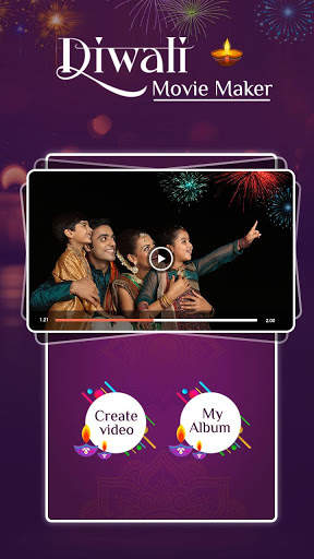 Diwali Video Maker With Music screenshot 2