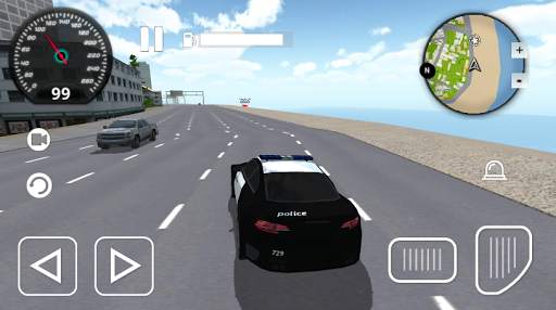 Police Car City Driving screenshot 1