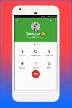 Fake Call From Zendaya скриншот 2