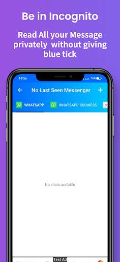No Last Seen Unseen Messenger screenshot 3