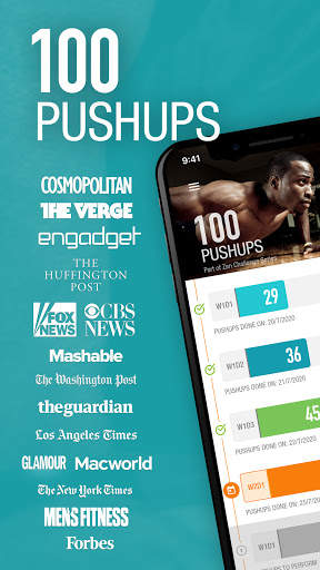 0-100 Pushups Trainer screenshot 1