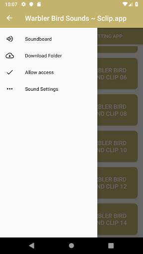 Warbler Bird Sound Collections ~ Sclip.app screenshot 4