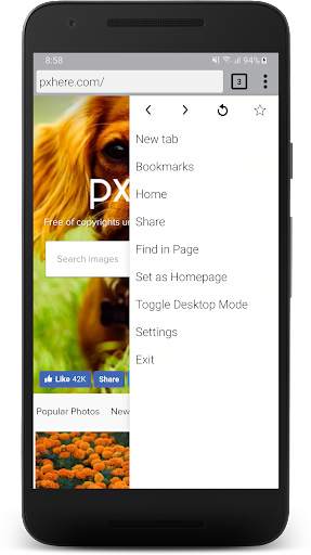 Super Fast Browser - Powerful Private Browser screenshot 4