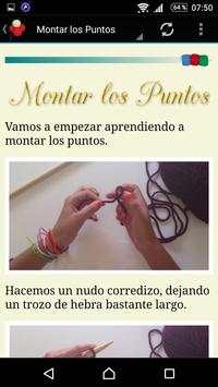 Tejer con Agujas screenshot 2