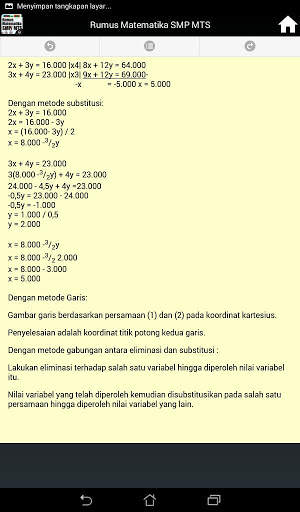 Rumus Mapel Matematika Untuk Tingkat SMP/MTS screenshot 15