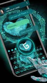 Love Fingerprint Style keyboard screenshot 2