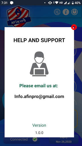 Afin VPN screenshot 5