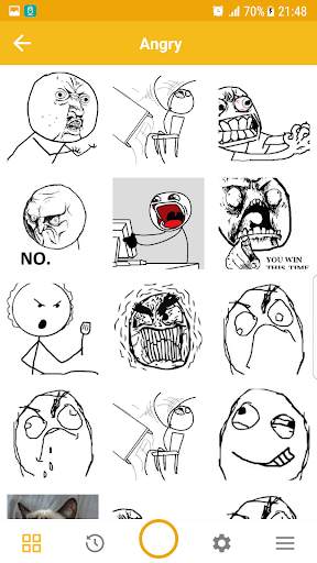 Meme Stickers for Messenger screenshot 2