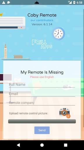 Remote Control For Coby TV скриншот 4