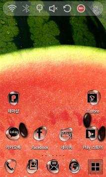 Watermelon Launcher Theme screenshot 1