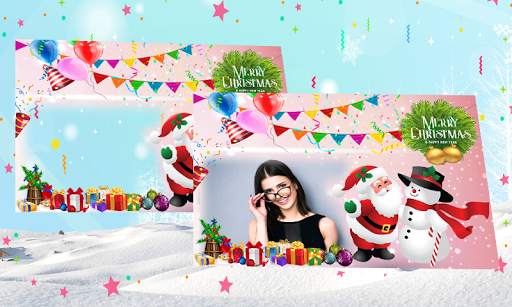 2021 Christmas New Year Frames Photo Frame screenshot 3