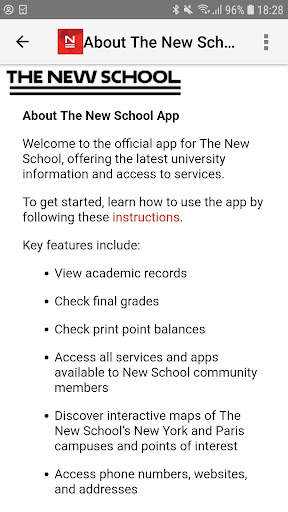 The New School Official App screenshot 5