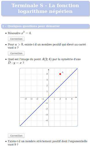 Maths TS : LN screenshot 2