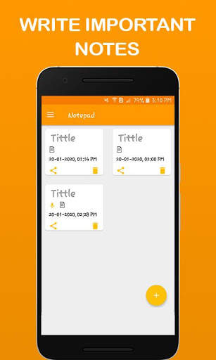 Notepad Note App - To do, Notes & lists 2 تصوير الشاشة