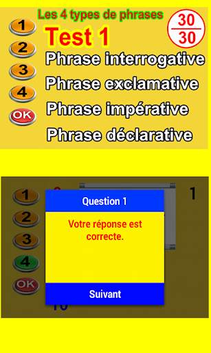Apprendre les types de phrases screenshot 2