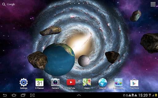 3D Galaxy Wallpaper screenshot 4
