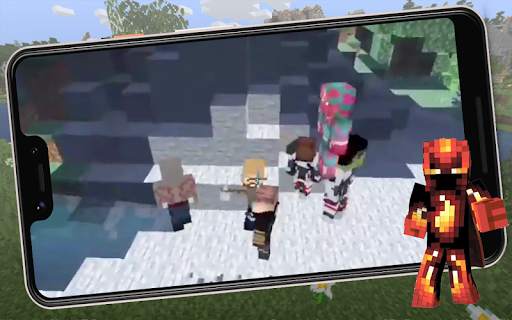 Iron 👨 Mod Avengers Minecraft screenshot 4