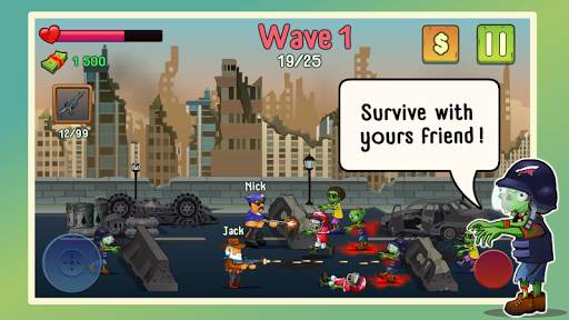 Two guys & Zombies: bluetooth screenshot 1