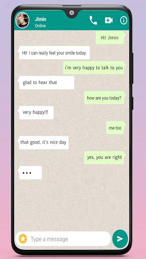 BTS Video Call and Chat Simulator, for K-pop screenshot 5