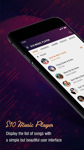 S10 Music Player – Galaxy s10 S9 Plus Music Player screenshot 1