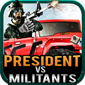 President Vs Militants icon