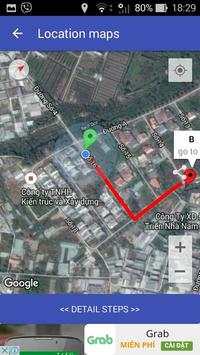 driving directions screenshot 1