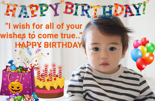 birthday photo frame with text screenshot 5