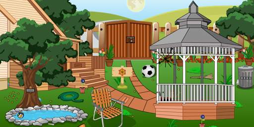 Escape Games-Backyard House screenshot 2