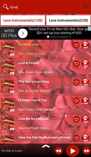 1000 Love Songs Instrumentals screenshot 7