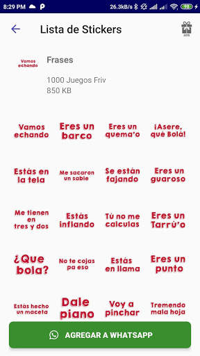 Stickers Cubanos para WhatsApp screenshot 5