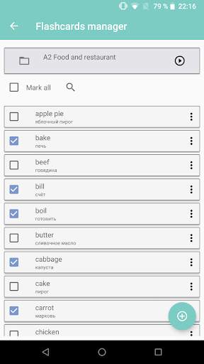 My Flashcards screenshot 3