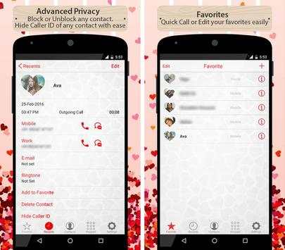 Love Caller Screen Phone Dialer screenshot 4