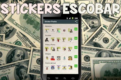 Stickers Escobar screenshot 1