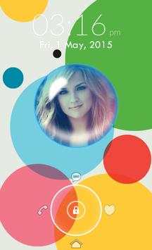 Bubble Photo Lock Screen screenshot 3