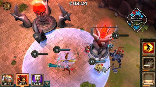 Legendary Heroes MOBA Offline screenshot 4
