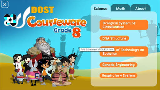 DOST Courseware Grade 8 Player screenshot 1