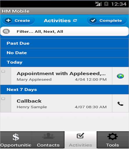 HM Mobile screenshot 2