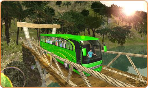 OffRoad Transit Bus Simulator - Hill Coach Driver screenshot 2