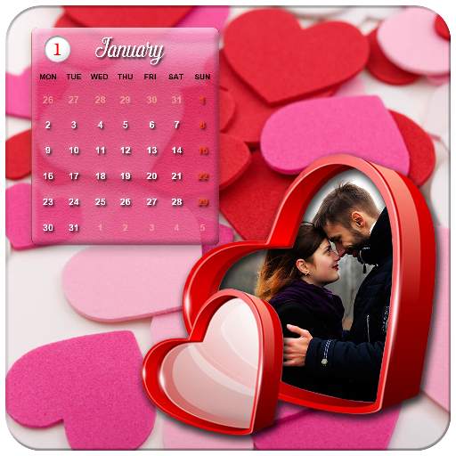 Love GIF Calender Photo Frames 2.0