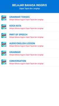 Belajar Bahasa Inggris Lengkap screenshot 1