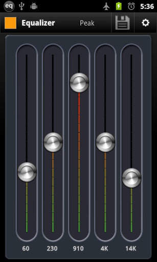 AnEq Equalizer Free screenshot 1