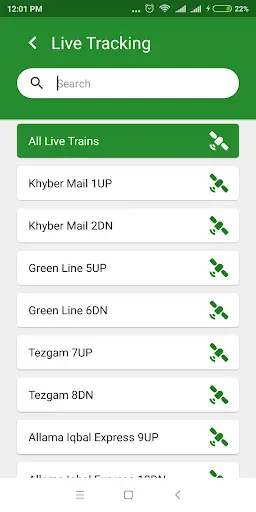 Pak Rail Live - Tracking app o screenshot 3