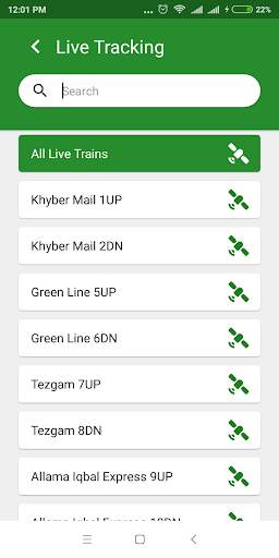 Pak Rail Live - Tracking app o скриншот 3
