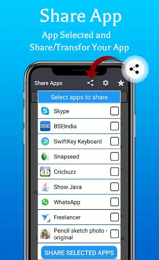 Apk Backup and share, Bluetooth App Sender screenshot 3