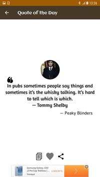 Peaky Blinders Quotes screenshot 2