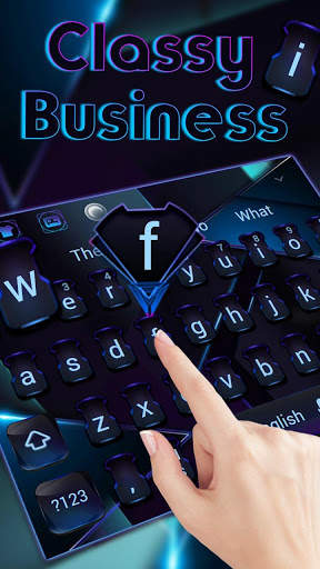 Classy Business Keyboard screenshot 1