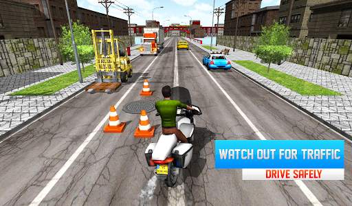 Moto Race 3D screenshot 3
