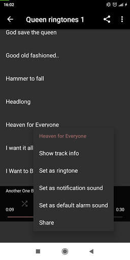 Queen ringtones app screenshot 5