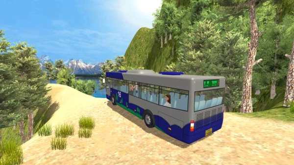 Heavy Bus Simulator: Uphill Offroad Tourist Bus screenshot 1